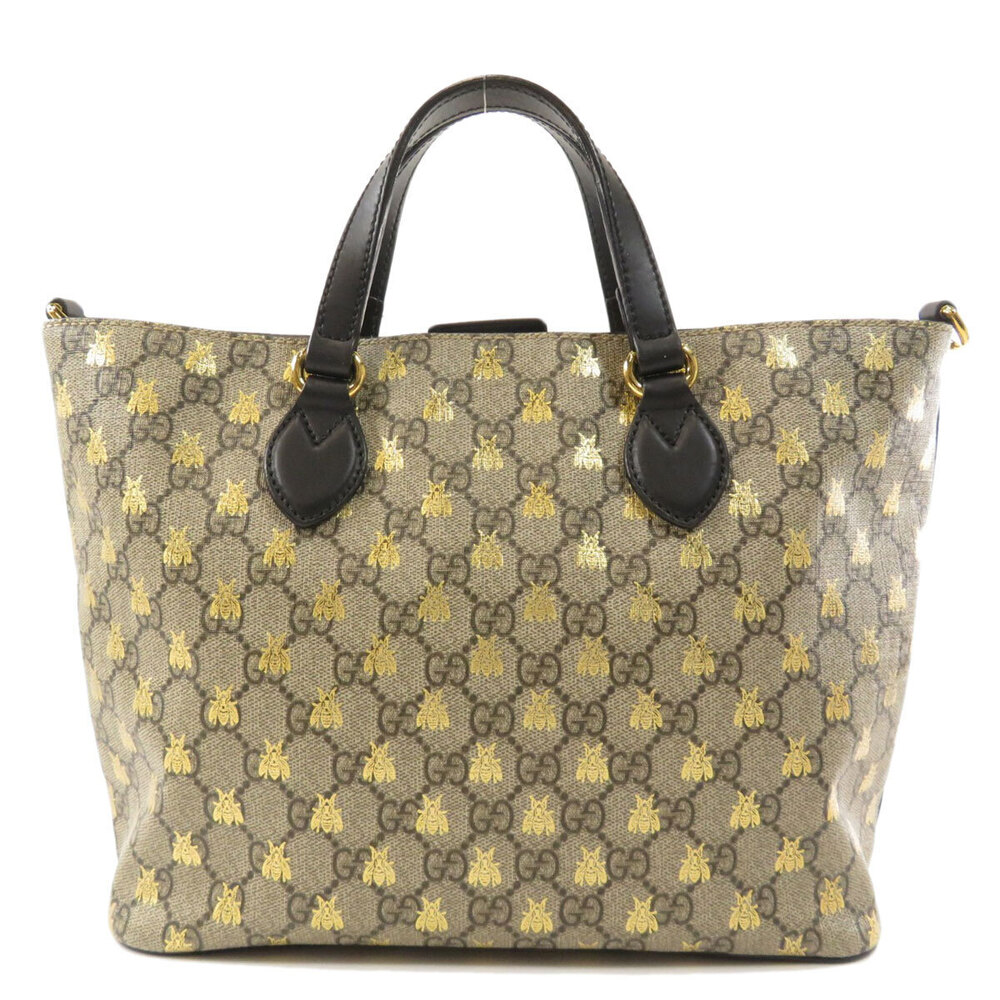 Gucci Supreme Bee Bag not GG Tote Black